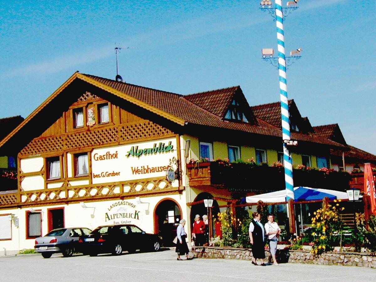 Alpenblick Weibhausen Hotel Exterior foto